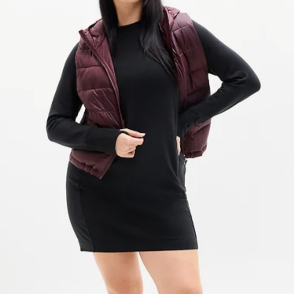Athleta Coaster Luxe Sweatshirt Dress Size 1X in EUC